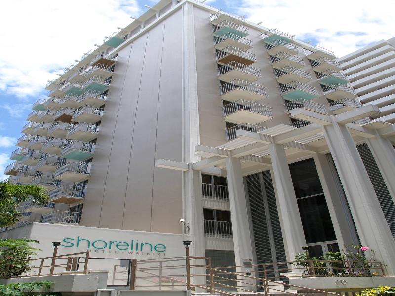 Shoreline Hotel Waikiki Гонолулу Экстерьер фото